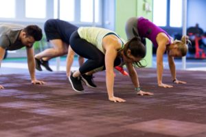 crossfit burpees